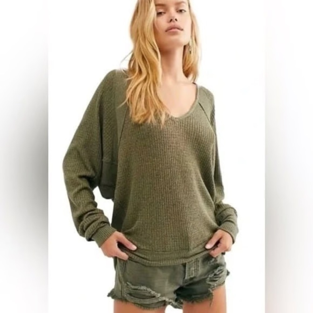 Free People/We The Free Santa Clara Thermal Pullover